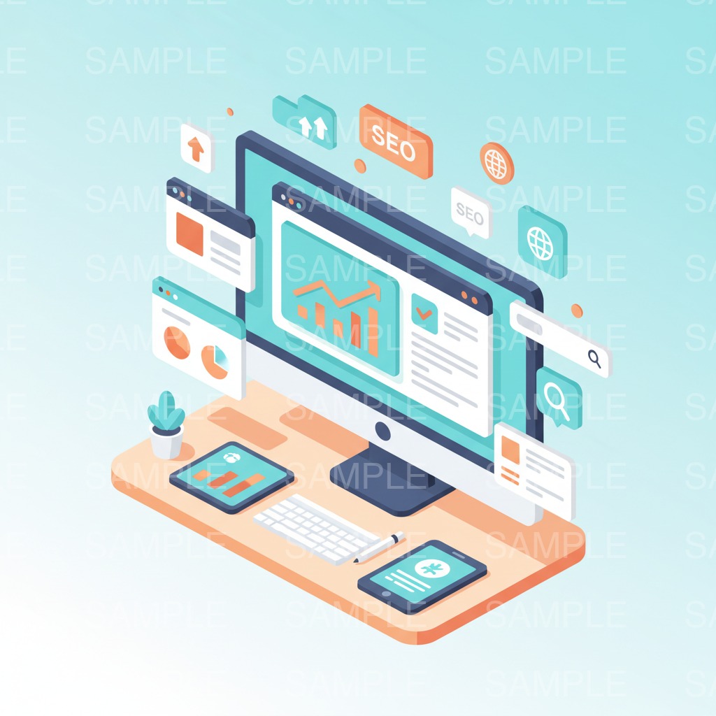 Web制作・SEO対策のイメージ